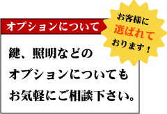 オプションのご案内