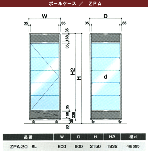 ZPAポールケース